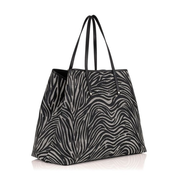 Jimmy Choo Handbags - Jimmy Choo sasha tote zebra print large